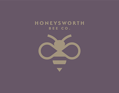 Honeysworth Bee Co. Logo