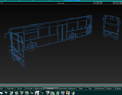 Project thumbnail - BUS model in ALIAS AUTOSTUDIO 2021 using AUTOCAD file