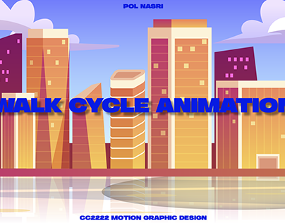 2D Character Walk Cycle Animation
