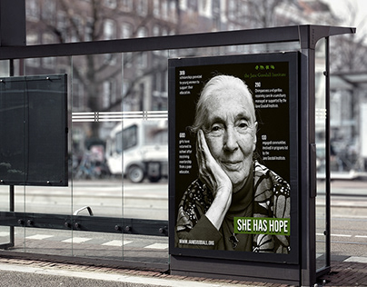 The Jane Goodall Institute Ad Campaign