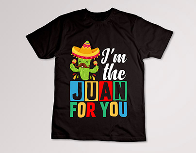 I'm the juan Typography T Shirt Design vector template.