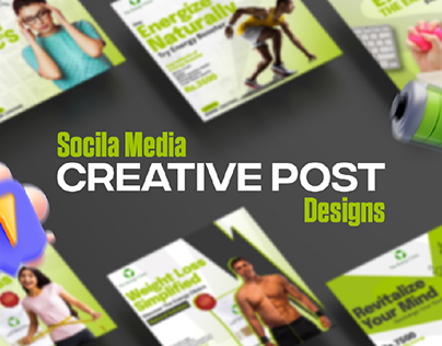 creative social media post design