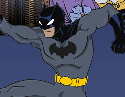 The Batman mashup poster