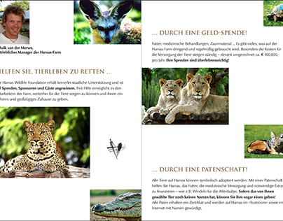 Folder "Harnas Wildlife Foundation", Namibia