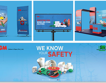 Standee, Banners & Billboard Design For (Gm cables)