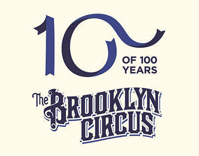 10th Anniversary logo for The Brooklyn Circus