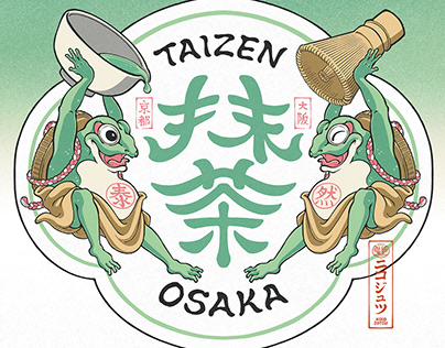 TAIZEN Osaka 🐸🍵 THE TALE OF TWO FROGS