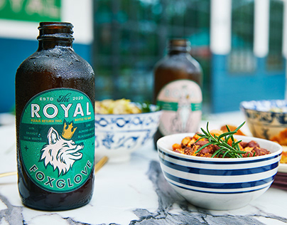 The Royal | Brand Identity Wes Anderson Themed Bar