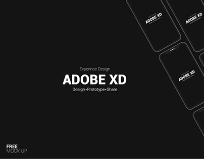 Adobe XD iphone free mock up