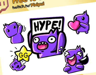 DOWNLOADABLE: Animated Twitch Emotes