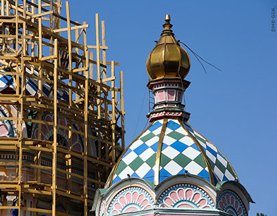 Restoration of the Ascension Cathedral (Almaty25.08.17)