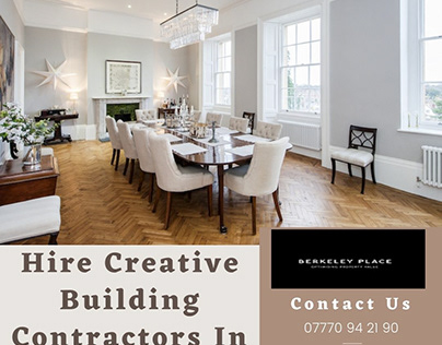 Hire Creative Building Contractors In Bath