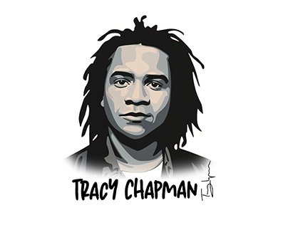 Tracy Chapman legend with her signature Indoor Pillow