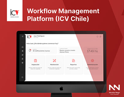 Workflow Management Platform for ICV (Chile)