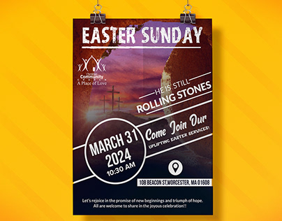 Ester Sunday Flyer Design