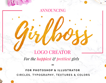 GIRLBOSS Logo Creator