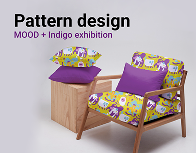 Textile design MOOD+Indigo