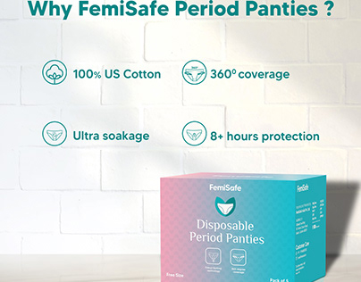 DISPOSABLE PERIOD PANTIES LISTING CREATIVES