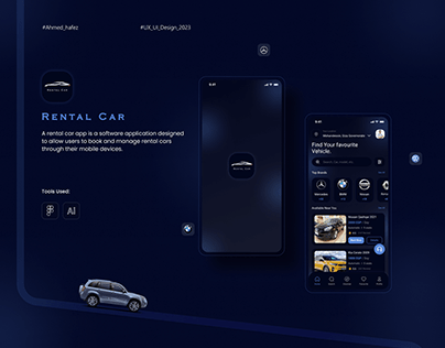 Rental Car App UX/UI Case Study