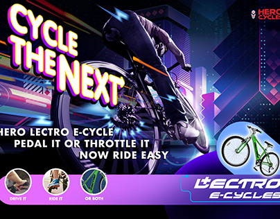 Hero E cycle campaign