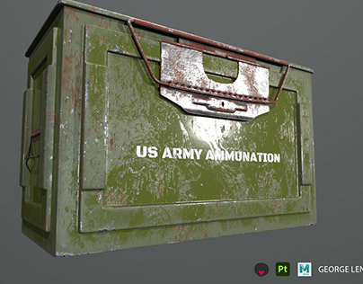 Ammo box 3d Model
