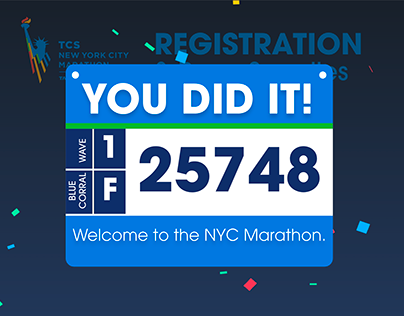 NYC Marathon Final Registration