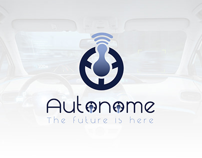 Autonome Driverless Car Logo