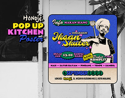 Pop Up Kitchen Poster