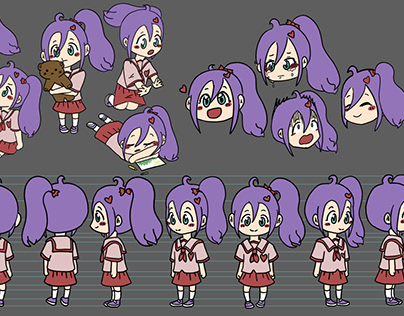 Character Design (Rin)