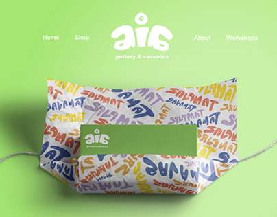 Aia Pottery - Branding and Website Design