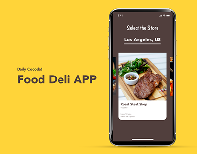 Daily Project #007 - Food Deli App