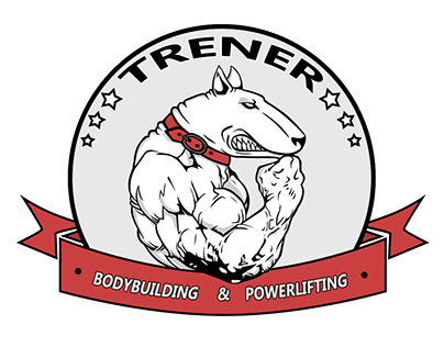 logo "TRENER BODYBUILDING & POWERLIFTING"
