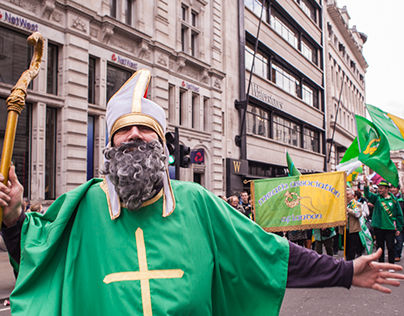 Saint Patricks Day Parade - London
