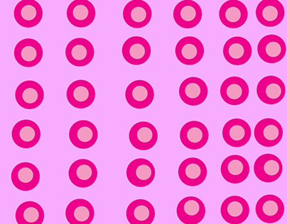 pink dot pattern practice