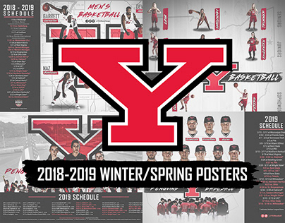 2018-2019 YSU Winter/Spring Posters