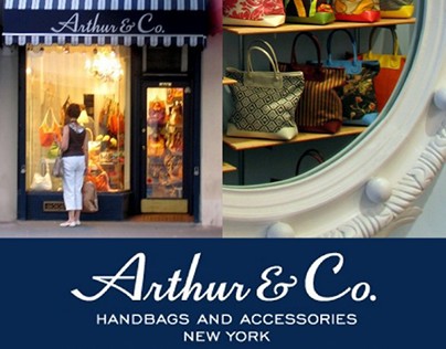 Creative Direction + Design: Arthur & Co. Handbags, NYC