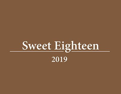 Sweet Eighteen / 2019