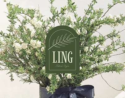 LING florist - Rebranding