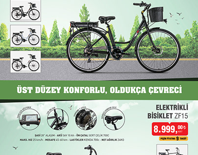 RKS Elektrikli Bisiklet Afişi - Afiş Metni