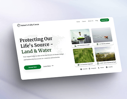 Conservancy Website Concept