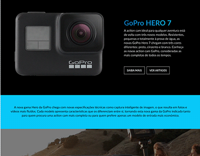 [Webdesign] GoPro HERO 7