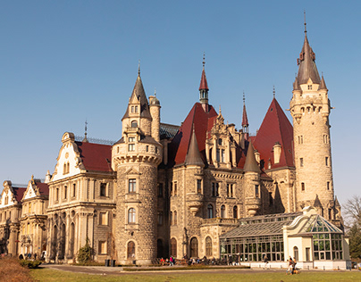 Pałac w Mosznej - Moszna Castle - Schloss Moschen