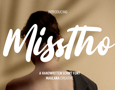 Misstho Script Font