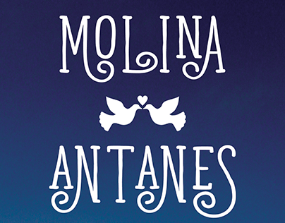 Molina-Antanes Wedding Invitation