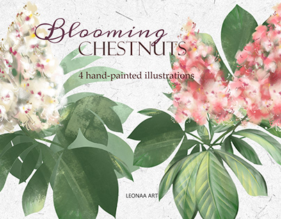 Bloooming chestnuts