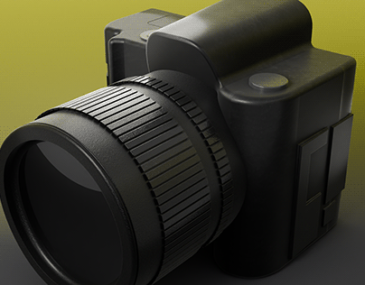 Camera 3D Modeled/Rendered Product Design