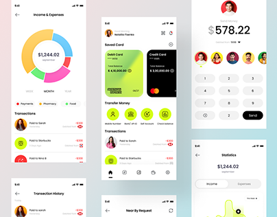 Fintech - Finance Mobile App