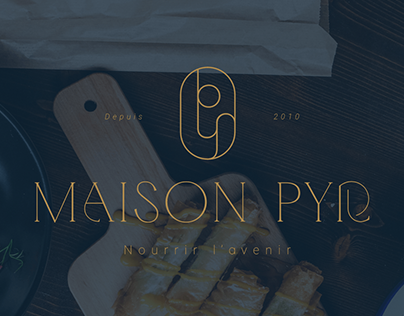 MAISON PYR | restaurant visual identity