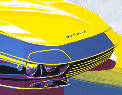 Illustration and redesign of Corvette Rondine
