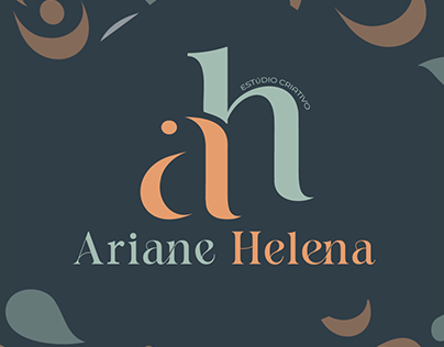 Identidade Visual Ariane Helena Estúdio Criativo